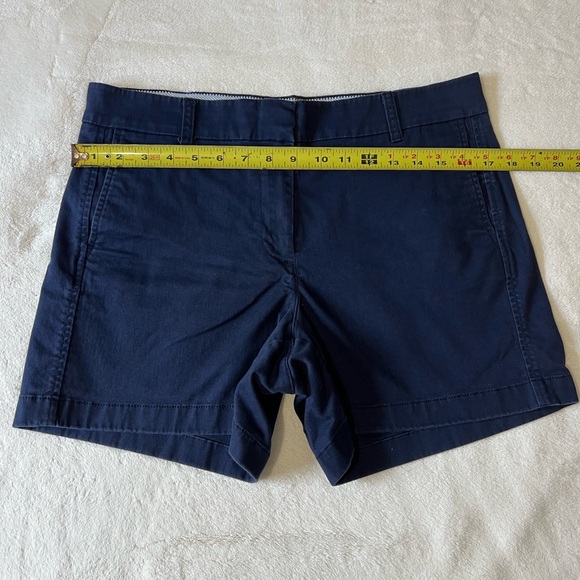 Women's J Crew size 10 Navy Shorts 5”inseam - Picture 4 of 7